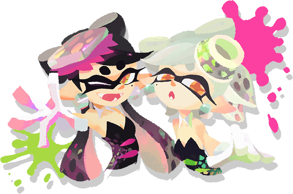 Squid Sisters Thank You Transparent.png