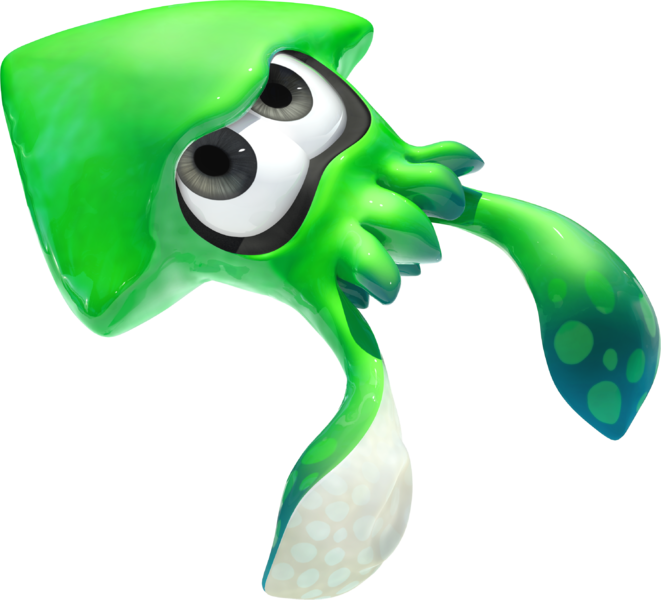 File:Splatoon 2 - Squid green.png