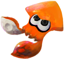 Splatoon - Squid 2D orange.png