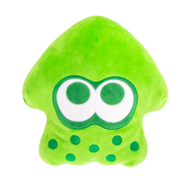 File:Tomy Club Mocchi- Mocchi- Splatoon 2 Mega Neon Green Squid Plush Stuffed Toy.png