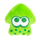 Tomy Club Mocchi- Mocchi- Splatoon 2 Mega Neon Green Squid Plush Stuffed Toy.png