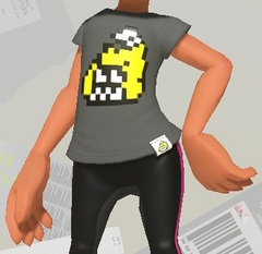 Gray 8-Bit FishFry - Inkipedia, the Splatoon wiki