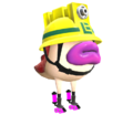 Unofficial render of a Tentakook's game model from Splatoon 2 on The Models Resource.