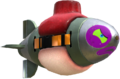 Unofficial render of an Octomissile's game model from Splatoon 2 on The Models Resource.