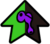 Jr. Mark squid from Splatoon 3 Splatoween