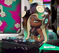 Marina as she appears when announcing stages