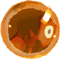 2D artwork of the lower-left Golden Egg from the Next Wave logo.