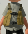 A close-up of the Khaki Ranger Vest.