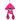 Sanei Inkling Squid pink plush.jpg