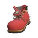 Red Work Boots