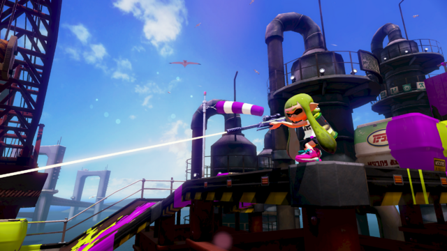 File:S E3 2014 Splat Charger promo.png - Inkipedia, the Splatoon wiki