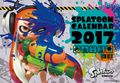 Splatoon 2017 desk calendar