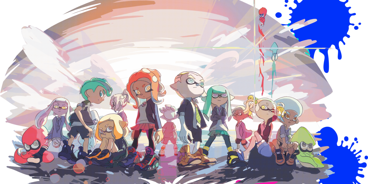 File:Splatoon Koshien 2019 artwork no logo.png - Inkipedia, the ...