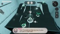 An overhead view of Danger-Magnet Uneven.Floor with an ink coating
