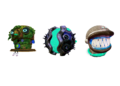 The Sanitized Octonozzle, Octowhirl, and Octomaw.