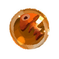 2D artwork of one of the Golden Eggs from the Next Wave logo.