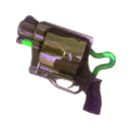Early version of the Splattershot Pro, similar in appearance to a real revolver.
