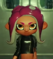 Screenshot of female Agent 8 as she appears in the first trailer.