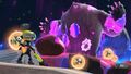 Agent 3 fighting Mr. Grizz on The Spirit Lifter