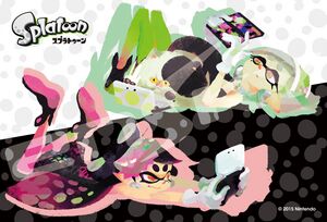 Ensky - Splatoon jigsaw puzzle 70pc Squid Sisters & Judd.jpg