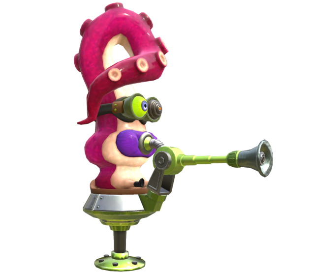 File:OC Octosniper Model.png - Inkipedia, The Splatoon Wiki