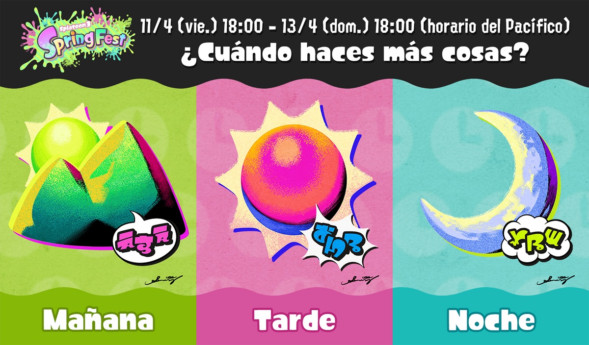 File:S3 Splatfest Morning vs Afternoon vs Night ES NOA Text.jpg ...