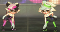 Squid Sisters posing during Spicy Calamari Inkantation