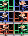 Second half of the Squid Sisters' day 2 color combinations