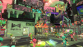 Decorations on the left side of Inkopolis Square