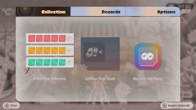 File:SO Collection Menu.png - Inkipedia, the Splatoon wiki