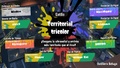 Another Splatfest World Premiere-exclusive example. Here, the game is set to Spanish (Latin America), but the Splatfest-specific text is for Spain.