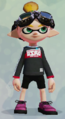 An Inkling wearing the Black LS.