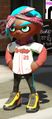 An Inkling Boy in Splatoon 2 wearing the Baseball Jersey.