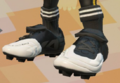 Closeup of the Toni Kensa Soccer Shoes.