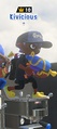 A gold crown above a player's head, awarded to a player with ten consecutive series wins.