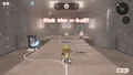 The objective text being shown to the player