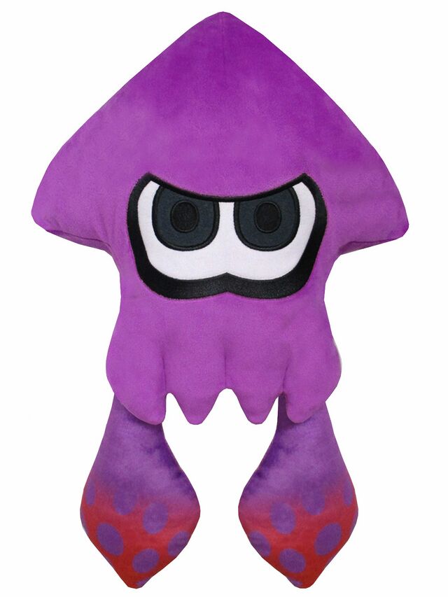 File:Sanei Splatoon 2 plush L squid neon purple.jpg - Inkipedia, the ...