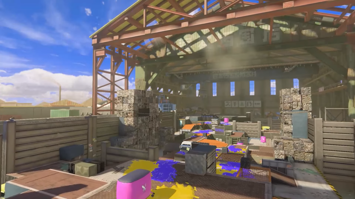 File:S3 Mincemeat Metalworks promo still.png - Inkipedia, the Splatoon wiki