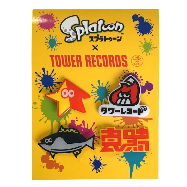 File:Splatoon x Tower Records - pin badge set.jpg
