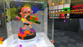 Scanning an Orange Inkling Girl