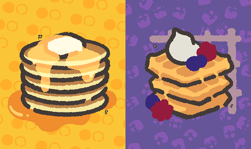 File:S2 Splatfest Pancake vs Waffle.png