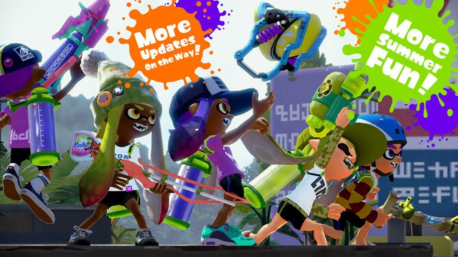 Version 2.6.0 is upon us, introducing adjustment of abilities and the announcement of new weapons: Wasabi Splattershot, Fresh Squiffer, and Berry Splattershot Pro!