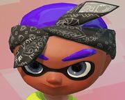 Black FishFry Bandana - Inkipedia, the Splatoon wiki