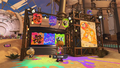 The voting booth for the Splatfest