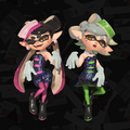 3D art of the Squid Sisters in Splatoon 3: Expansion Pass