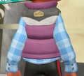 Back view of the Mountain Vest in Splatoon 2
