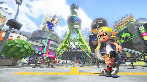 Inkopolis Plaza - Inkipedia, the Splatoon wiki