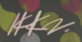 A signature found on the wall of Hotlantis, which resembles "IKKN". This is similar to Quinn's Japanese name, IKKAN, suggesting that this is his signature.