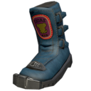 Blue Moto Boots
