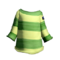 Lime Easy-Stripe Shirt